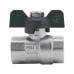 Кран шаровой SD Plus 1/2" ВР для воды (бабочка) SD602W15