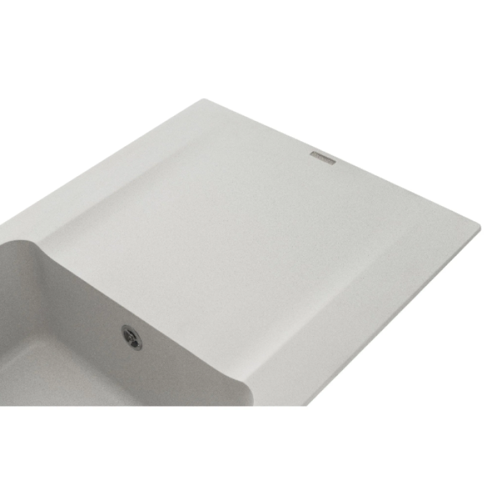 Мойка GRANADO VIGO 775x495x195 прямоугольная white + сифон