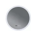 Дзеркало кругле LED 60 MIXXUS Plain MC10-60(MI6013) підсвітка контурна, годинник, антизапотівння