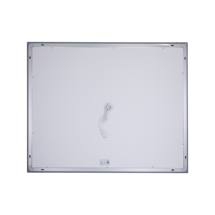 Зеркало Lidz Kubis 1000х800 с LED-подсветкой Touch, с антизапотеванием, с диммером, регулятор яркости LD78LF61410080