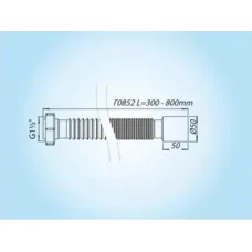Г-0852 Гнучка трубка 1 1/2 х 50 (300-800мм) аналог К106{70}