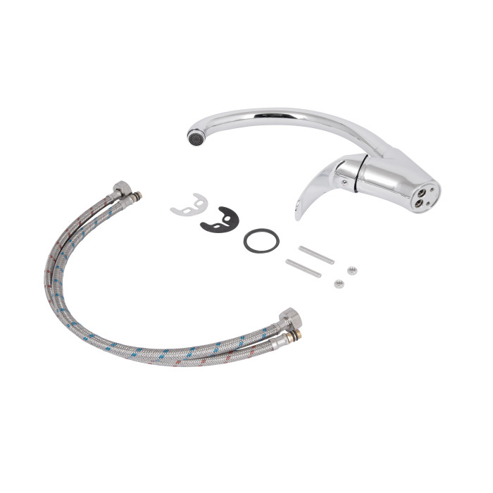 Смеситель для кухни Lidz (CRM) Mars 81 007-3