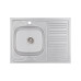 Кухонная мойка Brinex 6080-L 0,6 мм Satin (BRIN6080LSAT06)