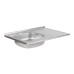 Кухонная мойка Brinex 6080-L 0,6 мм Satin (BRIN6080LSAT06)