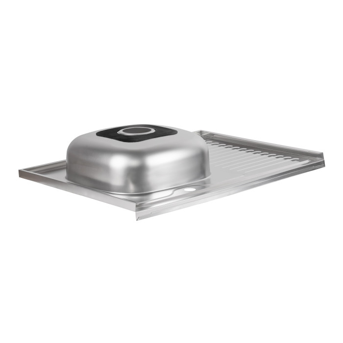 Кухонная мойка Brinex 6080-L 0,6 мм Satin (BRIN6080LSAT06)