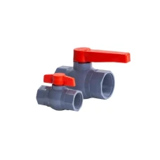 Кран шаровый полиэтиленовый 3/4" внутренний-внутренний Украина