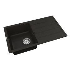 Мойка для кухни из исскуственого камня Vankor Easy EMP 02.76 Black прямоугольная 