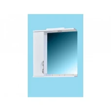 Зеркало-шкаф с полкой 60x71х17 ГРАЦИЯ белый (L)
