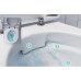 Унитаз подвесной воронковидный GEBERIT ICON Rimfree 201950000 закрытая форма, без сиденья, белый