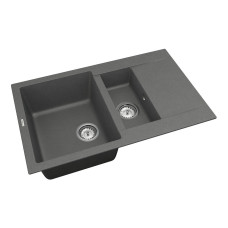 Мойка для кухни из исскуственого камня Vankor Orman OMP 04.80 Gray прямоугольная 