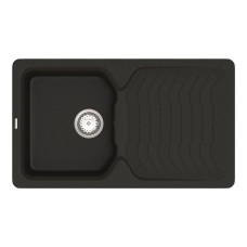 Мойка для кухни из исскуственого камня Vankor Sigma SMP 02.85 Black прямоугольная 