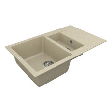 Мойка для кухни из исскуственого камня Vankor Orman OMP 04.80 Beige прямоугольная 