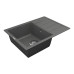 Мийка для кухні Vankor Easy EMP 02.62 Gray прямокутна з сифоном