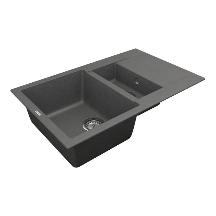 Мойка для кухни из исскуственого камня Vankor Orman OMP 04.80 Gray прямоугольная