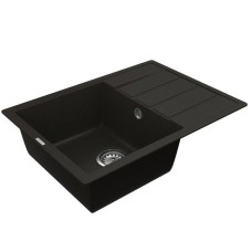 Мийка для кухні Vankor Easy EMP 02.62 Chocolate прямокутна з сифоном