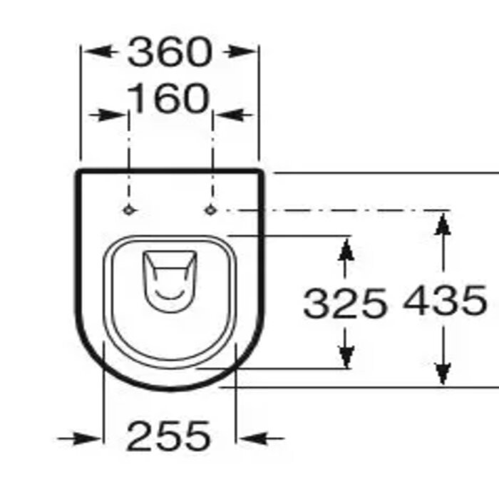 Сидіння з кришкою біле Slim slow closing ROCA Nexo A801C4200U