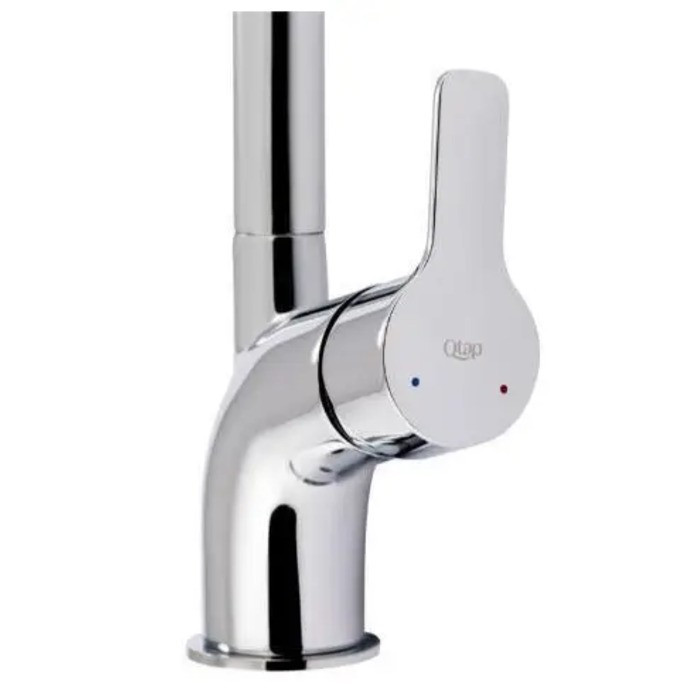 Смеситель на кухню Q-TAP Zdeněk  d-35, на гайке, хром