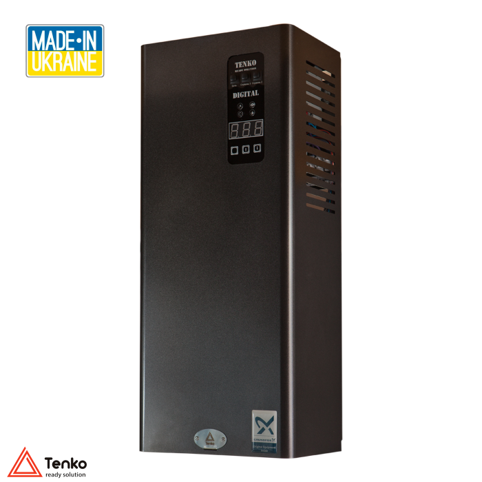 Електричний котел TENKO Стандарт Digital 15_380 Grundfos