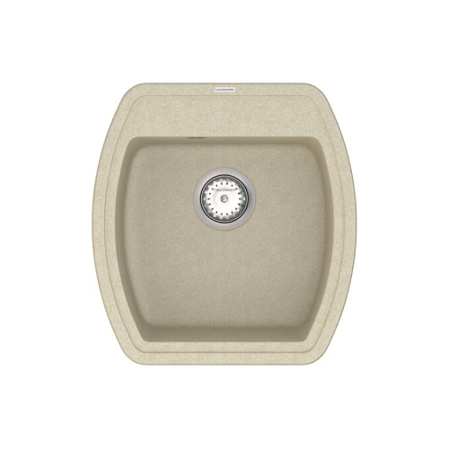 Мийка для кухні Vankor Norton NMP 01.48 Beige квадратна з сифоном