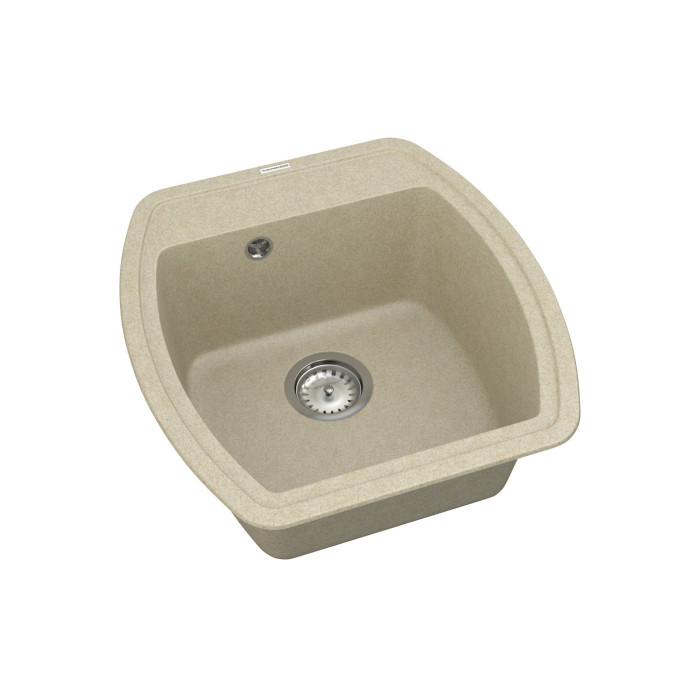 Мийка для кухні Vankor Norton NMP 01.48 Beige квадратна з сифоном
