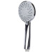 Лійка ручного душу TOPAZ Gray 3-х позиційна, хром NF-2205-00-GRAY