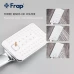 Змішувач для ванни Frap F3258, білий/хром