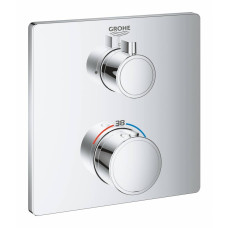 Термостат для душа GROHE Grohthermс переключателем на 1 положение,  24078000 