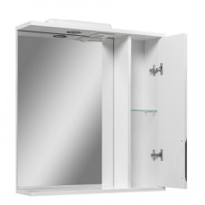 Дзеркало-шафа з полицею 50x71х17 ОСТИН/ГРАЦИЯ білий(L)б/б