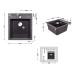 Кухонная мойка Lidz 460х515/200 GRF-13 (LidzGRF13460515200)