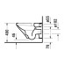 Унітаз підвісний з сидінням Slim Soft Close, білий Duravit DuraStyle Rimless 2551090000
