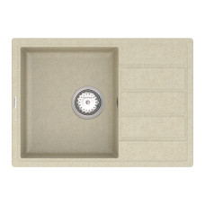 Мойка для кухни из исскуственого камня Vankor Easy EMP 02.62 Beige прямоугольная 