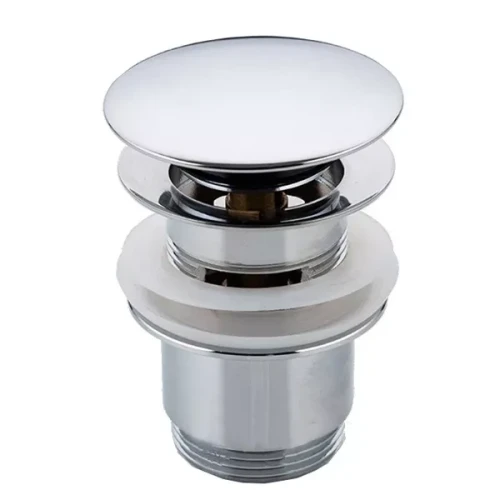 Донний клапан Frap F60, автомат, 1 1/4", хром