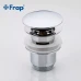 Донний клапан Frap F60, автомат, 1 1/4", хром