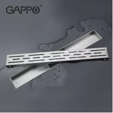 Душовий трап GAPPO G86007-1, 70х600 мм, нержавіюча сталь
