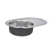 Кухонная мойка Lidz 7750 0,8 мм Satin (Lidz7750SAT)