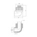 Уголок из полипропилена Thermo Alliance 25х3/4" НР
