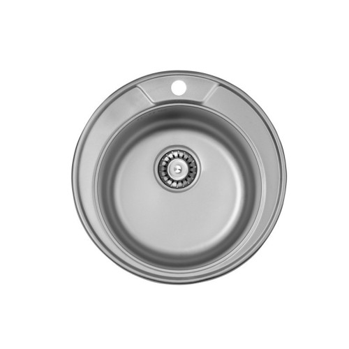 Мойка для кухни ULA 7104 ZS Micro Decor 08 (мойка 490 нерж.)