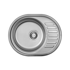 Мойка для кухни ULA 7112 ZS Micro Decor 08 (мойка 5745 нерж.)