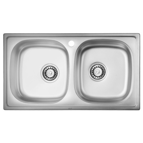 ULA 5104 ZS Micro Decor 08 (мийка 7843 нерж.) подвійна