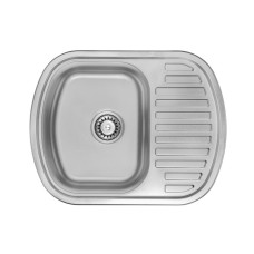 Мойка для кухни ULA 7704 ZS Satin 08 (мойка 6349 нерж.)
