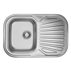 Мойка для кухни ULA 7707 ZS Micro Decor 08 (мойка 7448 нерж.)