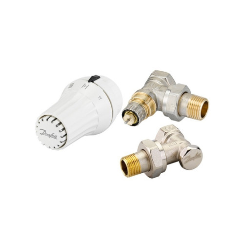 Danfoss Компл.термост.угл.с преднастр. 1/2 RAE+RA-N+RLV-S (013G5173)