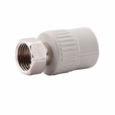 Муфта c НГ из из полипропилена (лат.шток)  25 х 3/4" (Alfa Plast)
