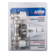 Прямой термокомплект 1/2 "Icma" № KTE 985 +775 +815