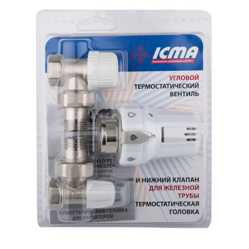 Прямой термокомплект 1/2 "Icma" № KTE 985 +775 +815