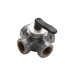 Danfoss Поворотний 4х-хід. клапан HRE4 11/4" PN6, kvs 16 чавунний (065Z0425)