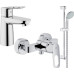 Grohe BauLoop 123220 вмив, душ, стійка