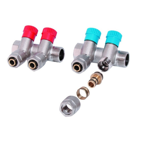 SD Коллектор 1''х 3 выхода под фитинг букса    SD232W3
