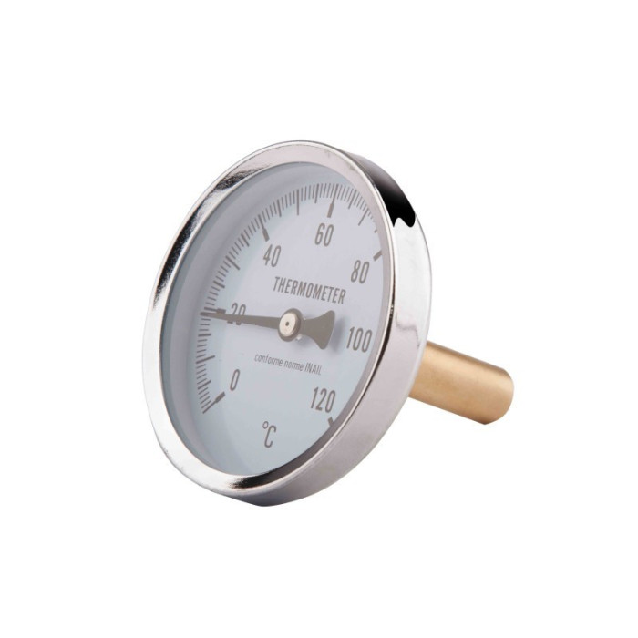 SD Термометр задн. підкл.1/2 Ø63мм 120ºC штуцер 50мм SD17450MM