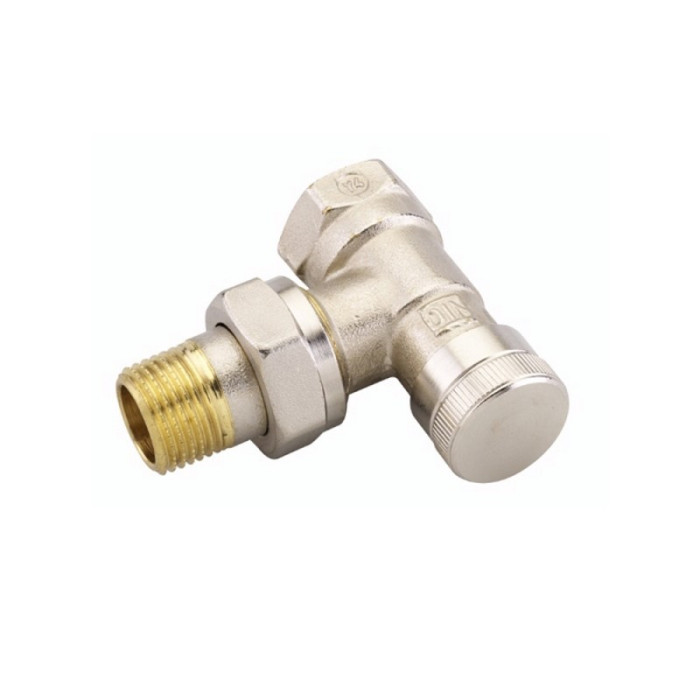 Danfoss Кран радиат. угловой низ RLV 1/2 (003L0143)